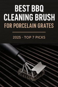 bbq cleaning brush for porcelain grates